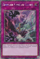 Sinister Shadow Games - RA04-EN232 - (Platinum Secret Rare) - 1st Edition